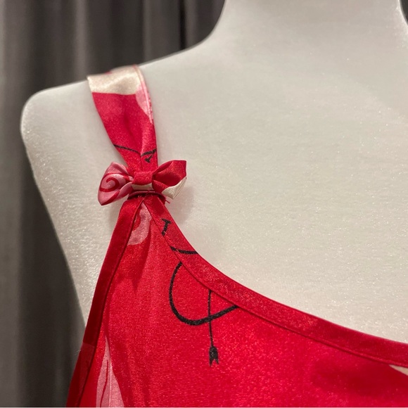 Vintage Pandemonium satin chemise nightie - Picture 3 of 10